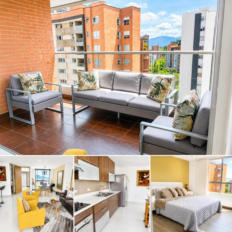 Apartamento en venta en Medellín — Apartamento en el Poblado