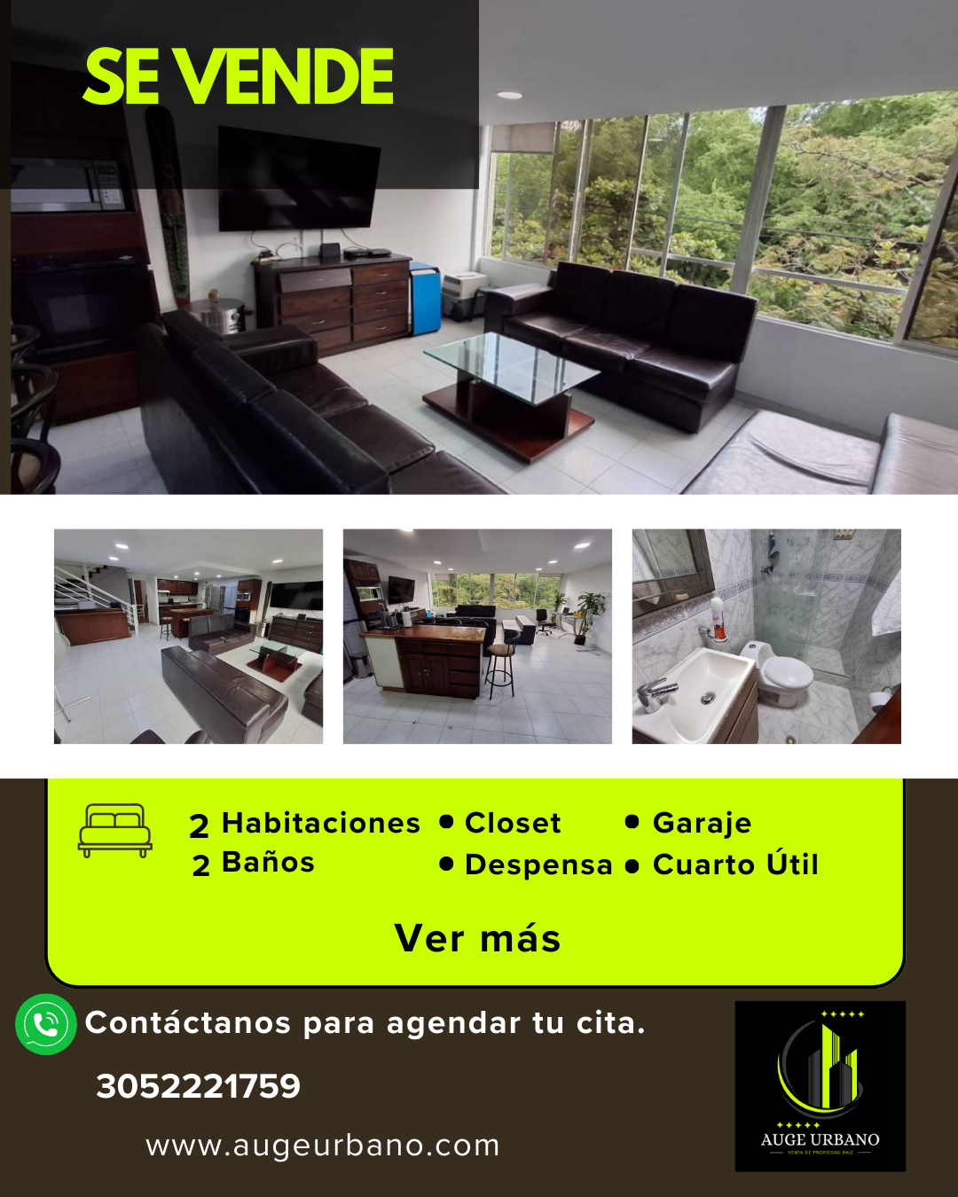 Apartamento en la Villa del Aburrá