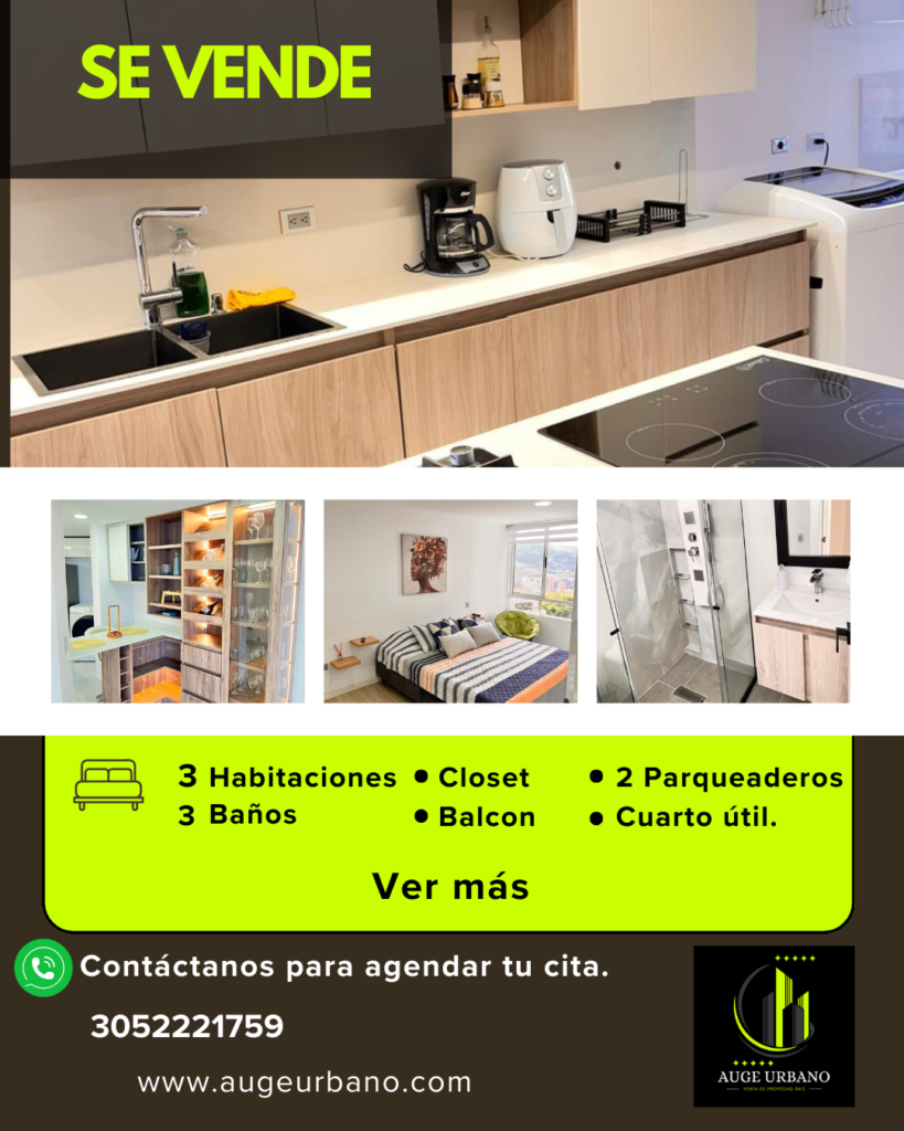 Apartamento en el Poblado