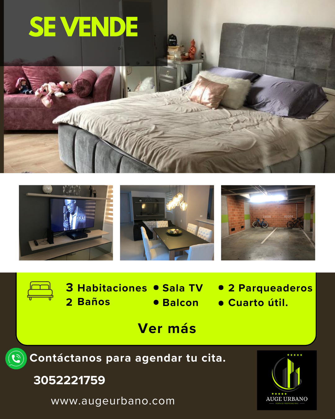 Apartamento en Castropol el Poblado
